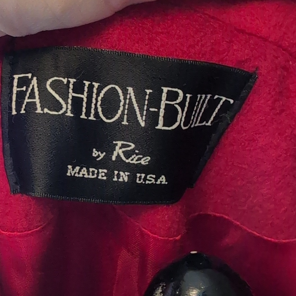 Fashion-Built by Rice Wool Cape Trench Coat - Picture 6 of 8